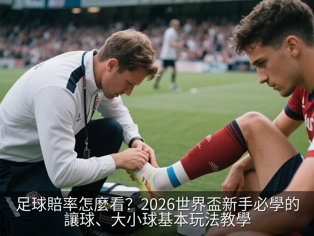足球賠率怎麼看？2026世界盃新手必學的讓球、大小球基本玩法教學